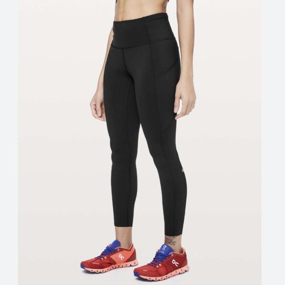 Lululemon Fast & Free 7/8 Tight II Leggings Non-Reflective Nulux 25" High Rise 8 - Picture 1 of 13